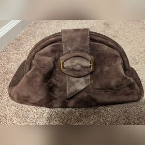 Banana Republic Oversized Suede Clutch